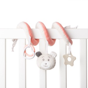 Amek Toys Οριζόντιο Σπιράλ Παιχνίδι Αρκoυδάκι Ροζ Amek Toys Οριζόντιο Σπιράλ Παιχνίδι Αρκoυδάκι Ροζ