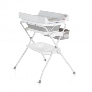 Αναδιπλούμενη Μπανιέρα-Αλλαξιέρα Με Βάση Como Grey Cangaroo