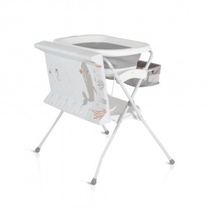 Αναδιπλούμενη Μπανιέρα-Αλλαξιέρα Με Βάση Como Grey Cangaroo Αναδιπλούμενη Μπανιέρα-Αλλαξιέρα Με Βάση Como Grey Cangaroo