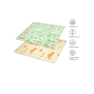 Αναδιπλούμενο Αφρώδες Παζλ Δαπέδου Διπλής Όψεως 180x200cm Babyono Αναδιπλούμενο Αφρώδες Παζλ Δαπέδου Διπλής Όψεως 180x200cm Babyono