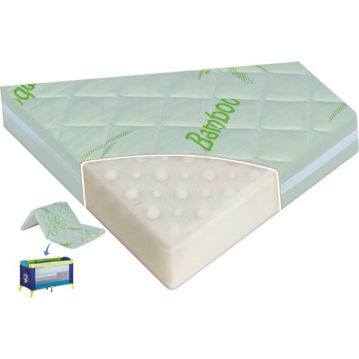 Αναδιπλούμενο Βρεφικό Στρώμα Air Comfort Μπαμπού 60x120x6cm Lorelli