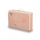 Αναδιπλούμενο Στρώμα Παρκοκρέβατου Ζωάκια Μπεζ 60x120x5cm Moni