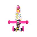 Αναδιπλούμενο Τρίτροχο Πατίνι Scooter Rapid Pink Flowers Lorelli