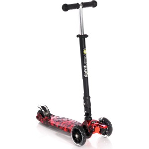 Αναδιπλούμενο Τρίτροχο Πατίνι Scooter Rapid Red Fire Lorelli