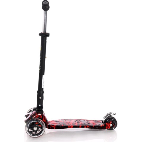 Αναδιπλούμενο Τρίτροχο Πατίνι Scooter Rapid Red Fire Lorelli