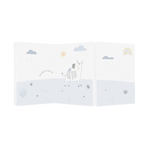 Αναδιπλούμενο Βρεφικό Στρώμα 60/120/5 cm Stripy Friends Kikka Boo