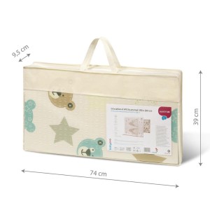 Αναδιπλούμενο Αφρώδες Παζλ Δαπέδου Διπλής Όψεως 150x200cm Babyono Αναδιπλούμενο Αφρώδες Παζλ Δαπέδου Διπλής Όψεως 150x200cm Babyono