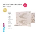 Αναδιπλούμενο Αφρώδες Παζλ Δαπέδου Διπλής Όψεως 150x200cm Babyono Αναδιπλούμενο Αφρώδες Παζλ Δαπέδου Διπλής Όψεως 150x200cm Babyono