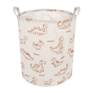 Αναδιπλούμενο Καλάθι Για Παιχνίδια Δεινοσαυράκια Akuku