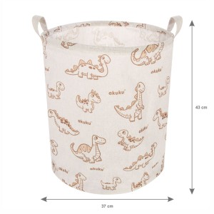Αναδιπλούμενο Καλάθι Για Παιχνίδια Δεινοσαυράκια Akuku