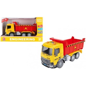 Ανατρεπόμενο Φορτηγό με Φώτα & Ήχους 22cm Martin Toys