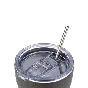 Ανοξείδωτο Θερμός - Κούπα Coffee Mug Με Καλαμάκι 350ml Save the Aegean Noir Echo Estia Ανοξείδωτο Θερμός - Κούπα Coffee Mug Με Καλαμάκι 350ml Save the Aegean Noir Echo Estia