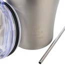 Ανοξείδωτο Θερμός - Κούπα Coffee Mug Με Καλαμάκι 350ml Save the Aegean Steel Flow Estia Ανοξείδωτο Θερμός - Κούπα Coffee Mug Με Καλαμάκι 350ml Save the Aegean Steel Flow Estia