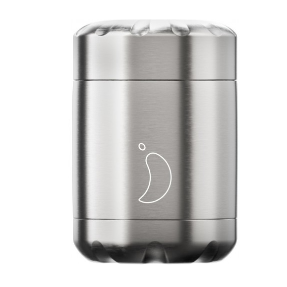 Ανοξείδωτο Θερμό Φαγητού 300ml Ασημί Ανοξείδωτο Θερμό Φαγητού 300ml Ασημί