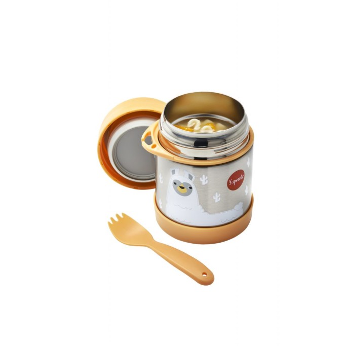 Ανοξείδωτο Θερμό Φαγητού 350ml Llama 3 Sprouts Ανοξείδωτο Θερμό Φαγητού 350ml Llama 3 Sprouts