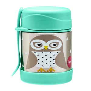 Ανοξείδωτο Θερμό Φαγητού 350ml Owl 3 Sprouts