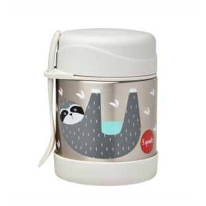 Ανοξείδωτο Θερμό Φαγητού 350ml Sloth 3 Sprouts