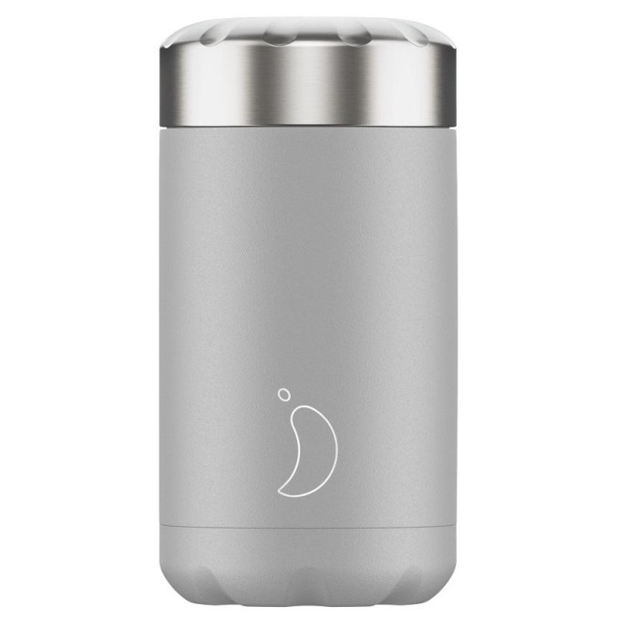 Ανοξείδωτο Θερμό Φαγητού 500ML Γκρι Chillys