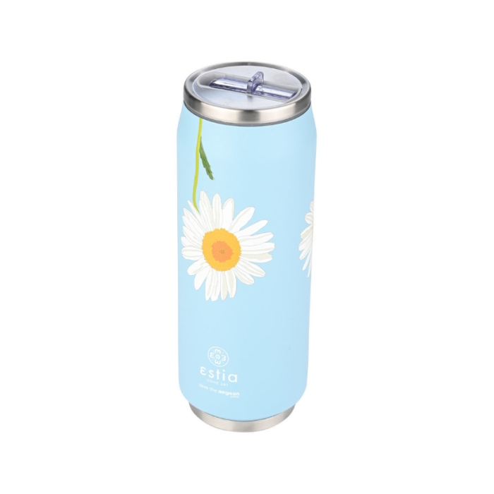 Ανοξείδωτο Θερμό- Ποτήρι Travel Cup 500ml Estia Save The Aegean Dreamy Sky