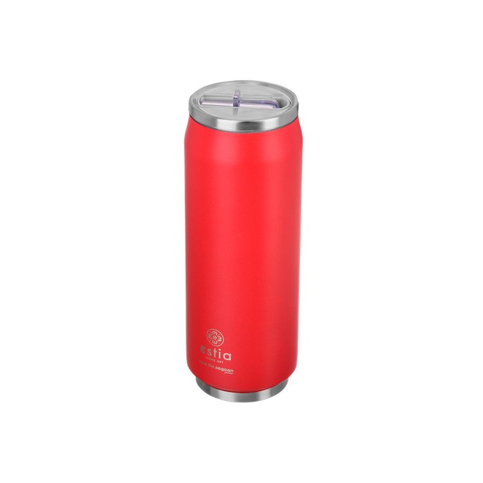 Ανοξείδωτο Θερμό Travel Cup 500ml Estia Save The Aegean Sangria Red