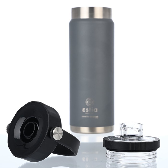 Ανοξείδωτο Θερμό Travel Chug 500ml Estia Save the Aegean Fjord Grey