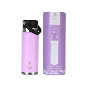 Ανοξείδωτο Θερμό Travel Chug 750ml Estia Save the Aegean Lavender Purple