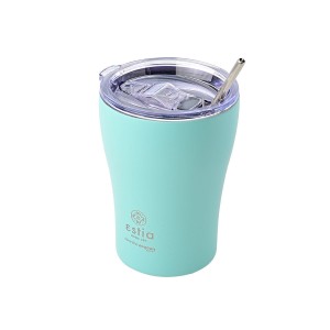 Ανοξείδωτο Θερμός - Κούπα Coffee Mug Με Καλαμάκι 350ml Save the Aegean Bermuda Green Estia Ανοξείδωτο Θερμός - Κούπα Coffee Mug Με Καλαμάκι 350ml Save the Aegean Bermuda Green Estia