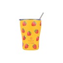Ανοξείδωτο Θερμός - Κούπα Coffee Mug Με Καλαμάκι 350ml Save the Aegean Berry Bright Estia Ανοξείδωτο Θερμός - Κούπα Coffee Mug Με Καλαμάκι 350ml Save the Aegean Berry Bright Estia