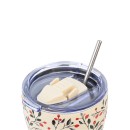 Ανοξείδωτο Θερμός - Κούπα Coffee Mug Με Καλαμάκι 350ml Save the Aegean Bloom Beige Estia