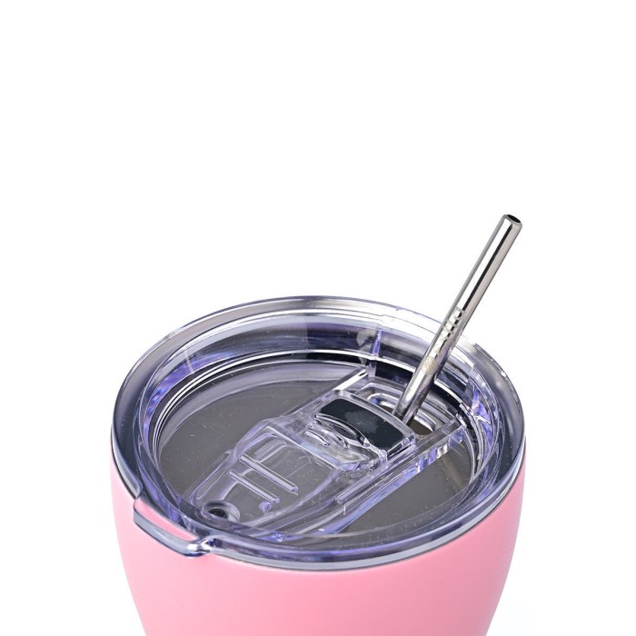 Ανοξείδωτο Θερμός - Κούπα Coffee Mug Με Καλαμάκι 350ml Save the Aegean Blossom Rose Estia Ανοξείδωτο Θερμός - Κούπα Coffee Mug Με Καλαμάκι 350ml Save the Aegean Blossom Rose Estia