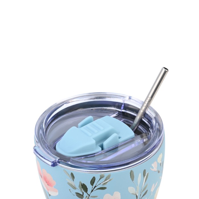 Ανοξείδωτο Θερμός - Κούπα Coffee Mug Με Καλαμάκι 350ml Save the Aegean Sky Garden Estia Ανοξείδωτο Θερμός - Κούπα Coffee Mug Με Καλαμάκι 350ml Save the Aegean Sky Garden Estia