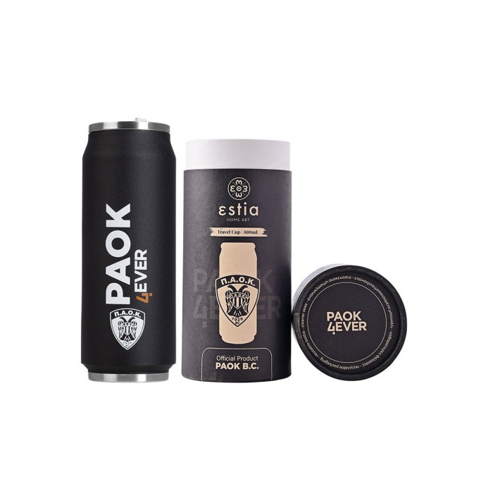 Ανοξείδωτο Θερμός - Ποτήρι 500ml Paok BC Edition Estia