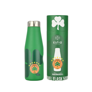 Ανοξείδωτο Θερμός Travel Flask Panathinaikos BC Edition 500ml Estia