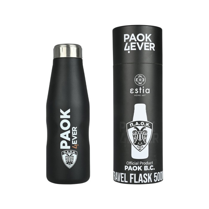 Ανοξείδωτο Θερμός Travel Flask Paol BC Edition 500ml Estia