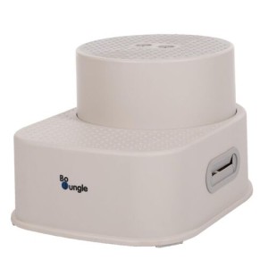 Bo Jungle: Πτυσσόμενο σκαλοπάτι με δύο επίπεδα και αντιολισθητική επιφάνεια έως 150 kg -Grey