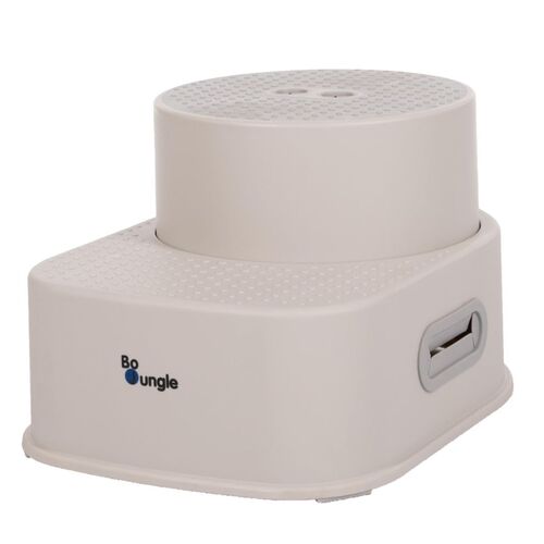 Bo Jungle: Πτυσσόμενο σκαλοπάτι με δύο επίπεδα και αντιολισθητική επιφάνεια έως 150 kg -Grey