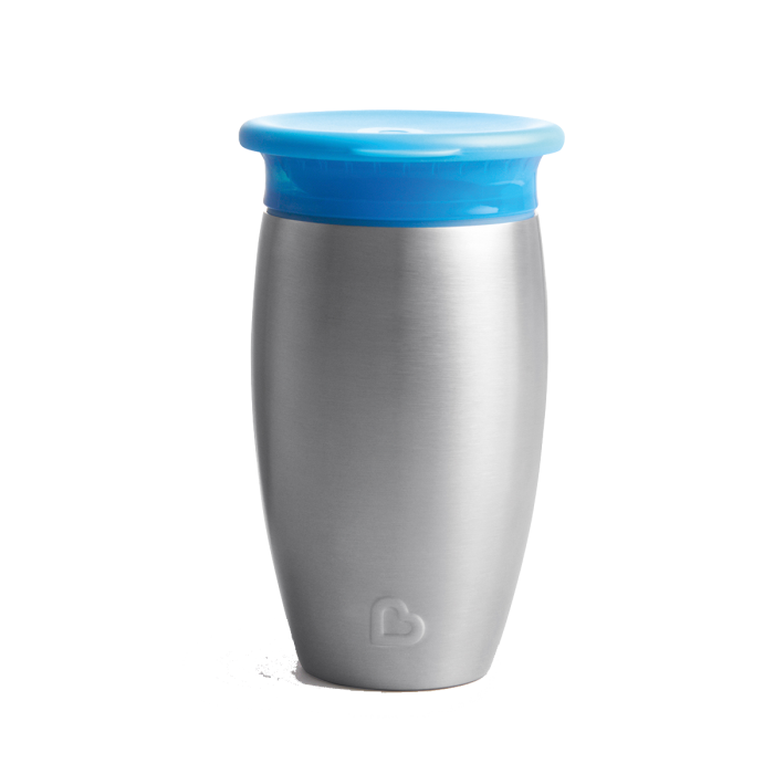 Ανοξείδωτο Κύπελλο Miracle 360° Blue Munchkin