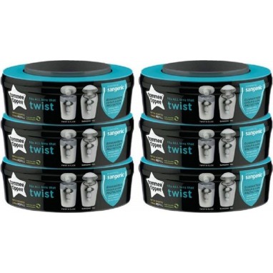 Ανταλλακτικές Σακούλες Για Κάδο Απόρριψης 6 τεμ. Tommee Tippee