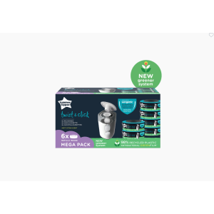 Ανταλλακτικές Σακούλες Για Κάδο Απόρριψης 6 τεμ. Tommee Tippee