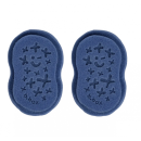 Ανταλλακτικό Σφουγγάρι 2τμχ Για Βρεφική Βούρτσα Μπάνιου για τη Νινίδα Lullaby Blue B.box