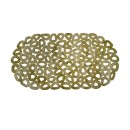 Αντιολισθητικό Μπανιέρας Eco Olive Series 68x35cm Ανακυκλωμένο Pvc Λαδί Estia