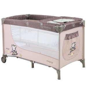 Παρκοκρέβατο 2 Επιπέδων Enjoy Καφέ 808-182 Bebe Stars Παρκοκρέβατο 2 Επιπέδων Enjoy Καφέ 808-182 Bebe Stars