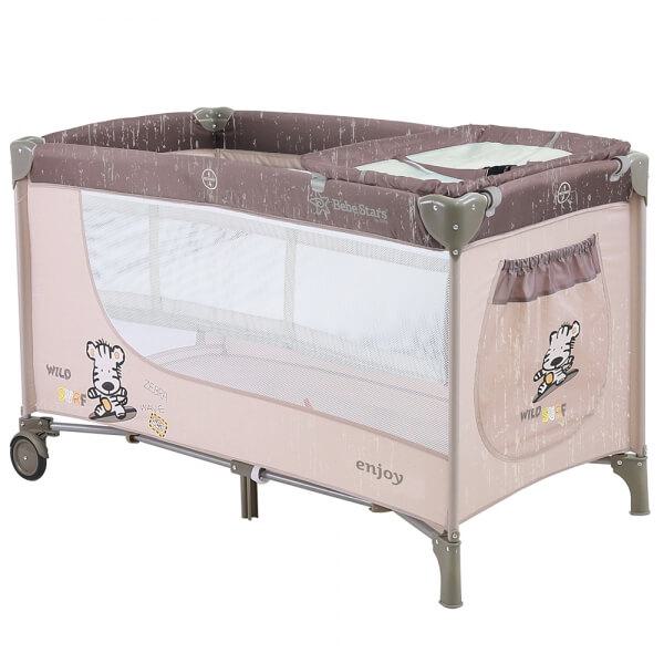 Παρκοκρέβατο 2 Επιπέδων Enjoy Καφέ 808-182 Bebe Stars Παρκοκρέβατο 2 Επιπέδων Enjoy Καφέ 808-182 Bebe Stars