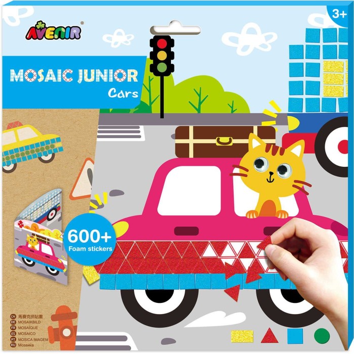Arts & Crafts Mosaic Junior Cars Avenir Arts & Crafts Mosaic Junior Cars Avenir