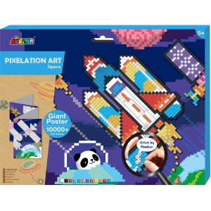 Arts & Crafts Pixelation Art Space Avenir