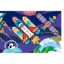 Arts & Crafts Pixelation Art Space Avenir