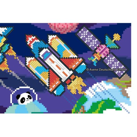 Arts & Crafts Pixelation Art Space Avenir