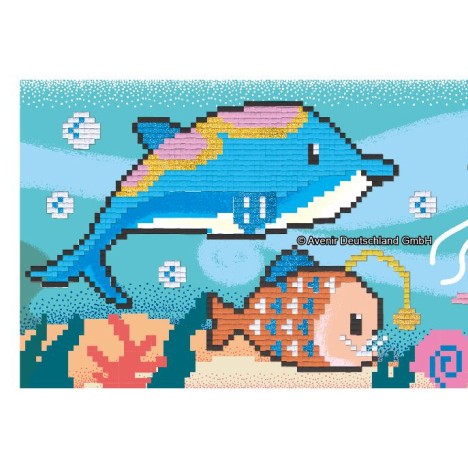 Arts & Crafts Pixelation Art Under The Sea Avenir