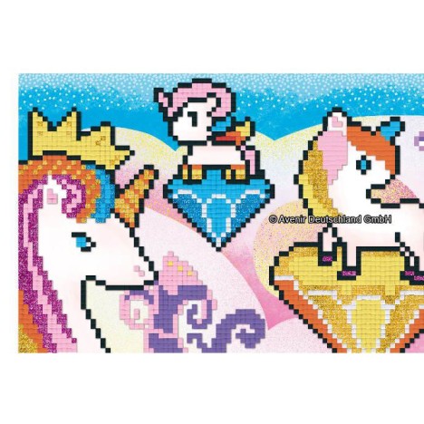 Arts & Crafts Pixelation Art Unicorn Avenir