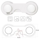 Ασφάλειες Ντουλαπιών 10τμχ Sipo Ασφάλειες Ντουλαπιών 10τμχ Sipo